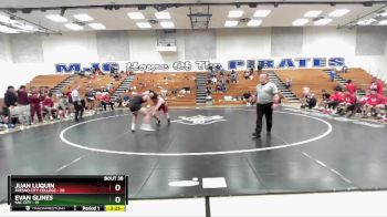 285 lbs Placement Matches (16 Team) - Juan Luquin, Fresno City College vs Evan Glines, Sac City