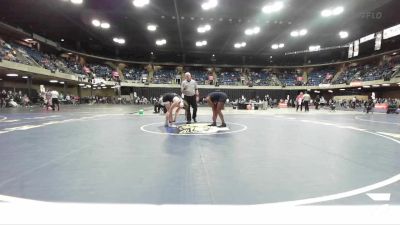 155 lbs Quarterfinal - Caliyah Campbell, Oak Park River Forest vs Madelyn Mooney, Geneseo