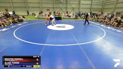 182 lbs 2nd Wrestleback (16 Team) - Braxton Waddell, Team Colorado vs Blaise Turner, Team Idaho