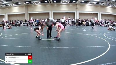 101 lbs Consi Of 8 #2 - Ayana Contreras, Threshold WC vs Kayla Pablo, Team Thunder