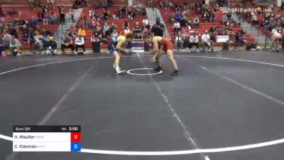 70 kg Quarterfinal - Harold 'Brock' Mauller, Tiger Style Wrestling Club vs Connor Kievman, New York City RTC