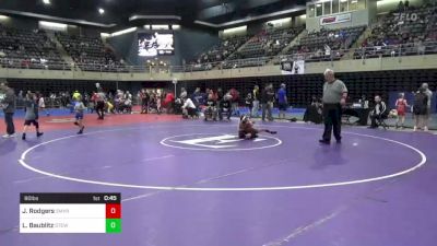 60 lbs Consi Of 4 - Jaquil Rodgers, Smyrna, DE vs Luke Baublitz, Stewartstown, PA