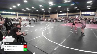 146 lbs Semifinal - Mila Mantanona, Coachella Valley WC vs Annette Preston, Live Training