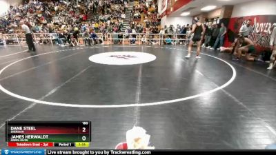 160 lbs Semifinal - Dane Steel, Sheridan vs James Herwaldt, Green River