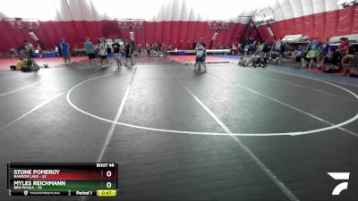 177-181 lbs Round 3 - Myles Reichmann, BBE/Waska vs Stone Pomeroy, Random Lake