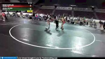 W-124 lbs Placement Matches (16 Team) - Ryen Allen, Michigan vs Rose Kaplan, Indiana