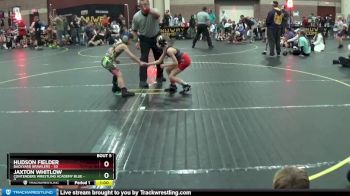 53 lbs Semis & 1st Wrestleback (8 Team) - Hudson Fielder, Backyard Brawlers vs Jaxton Whitlow, Contenders Wrestling Academy Blue