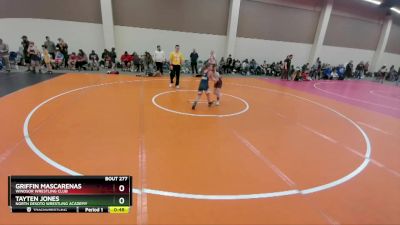 77 lbs Cons. Round 1 - Tayten Jones, North DeSoto Wrestling Academy vs Griffin Mascarenas, Windsor Wrestling Club