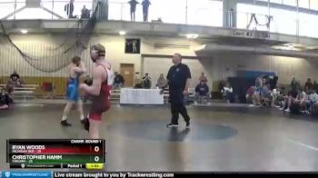 136 lbs Round 1 (16 Team) - Ryan Woods, Michigan Red vs Christopher Hamm, Virginia
