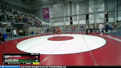 108 lbs Cons. Semi - Isabella Acosta, INWTC vs Summer Birch, Sandpoint Legacy WC