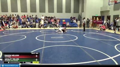 113 lbs Quarterfinal - Wesley Miller, McAdory High School vs Mason Nelson, Tallassee