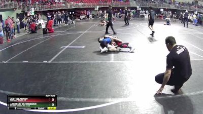 80 lbs Cons. Round 5 - Jackson Schroeder, Big Red Wrestling Club vs Jett Kearney, The Best Wrestler