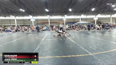 71 lbs Finals (8 Team) - Kevin Packer, Team Northwest vs Joahn Grimm, Grangeville Youth Wrestling