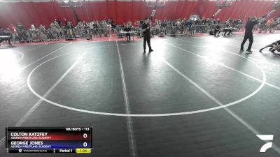 113 lbs Cons. Round 4 - Colton Katzfey, Askren Wrestling Academy vs George Jones, Askren Wrestling Academy