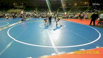 82 lbs Round Of 16 - Kassie Sapp, Michigan Grappler RTC vs Marina Wince, Black Fox Academy