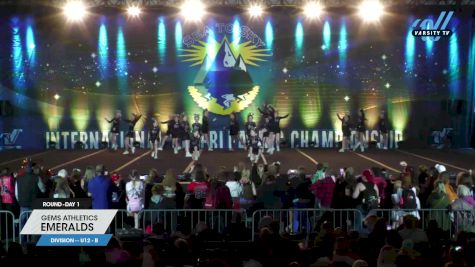 Gems Athletics - Emeralds [2024 L1 - U12 - B Day 1] 2024 Sea to Sky International Cheer & Dance Championship