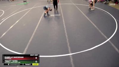 Round 1 - Isabelle Shockman, Minnesota vs Trinity Yates, Hastings Wrestling Club