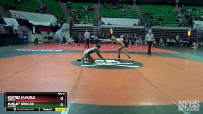 5A 120 lbs Semifinal - Harley Briscoe, Hayden vs Kortez Samuels, Jasper