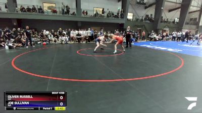 144 lbs Champ. Round 2 - Oliver Russell, WA vs Joe Sullivan, WA