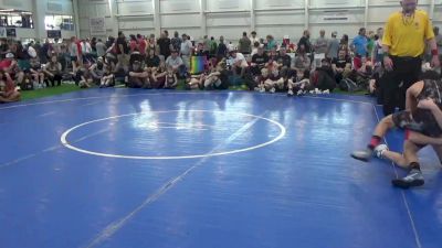 100 lbs Round 2 - Andrew Whitted, Lunatics vs Emma Mantei, Ares W.C. (MI)