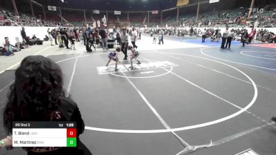 64 lbs Rr Rnd 3 - Tatum Bland, Lockjaw WC vs Mya Martinez, Kingdom