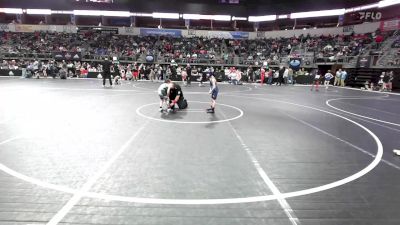 49 lbs Round Of 16 - Daniel Thomas, Pioneer Grappling Academy vs Cordell Bentley, Brushy WC