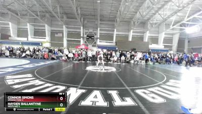 98 V Champ. Round 3 - Connor Simons, Spanish Fork V vs Hayden Ballantyne, Westlake V