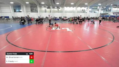 88 lbs Quarterfinal - Maximillian Shvartsman, Burlington vs Samuel Floody, Mayo Quanchi WC