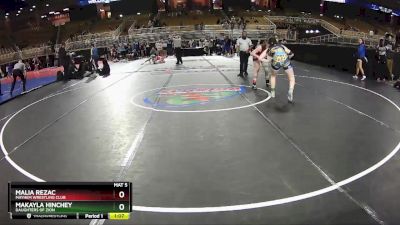 149 lbs Round 1 - Makayla Hinchey, Daughters Of Zion vs Malia Rezac, Mayhem Wrestling Club