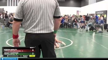 55 lbs Round 1 (8 Team) - Kenny Hartman, Team Missouri (MO) vs Kohyn Deputy, LaCrosse Area Wrestlers(WI)