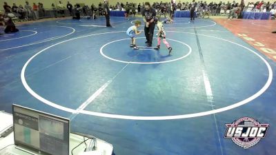 49 lbs Round Of 32 - Beau Russell, ReZults Wrestling vs Daxton Ray, Division Bell Wrestling