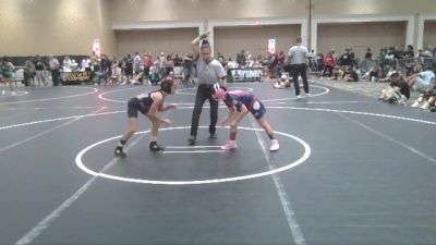 72 lbs Consi Of 8 #2 - Kara Martinez, Tuff Kidz vs Rebecca Bramstedt, Threshold WC