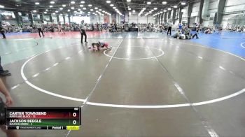60 lbs Rd# 9- 2:15pm Saturday Final Pool - Jackson Beegle, Nauman Green vs Carter Townsend, Maryland BLACK
