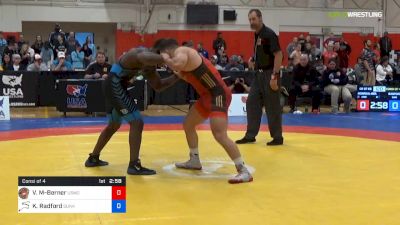 87 kg Consi Of 4 - Vaughn Monreal-Berner, Marines vs Kevin Radford, Sunkist Kids Wrestling Club