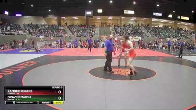 140 lbs Round 3 (4 Team) - Zander Rogers, Lowell vs Draven Marsh, Nestucca