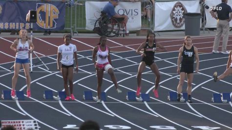 High School Girls' 100m, Prelims 2