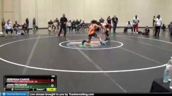 155 lbs Round 3 (6 Team) - Jeremiah Chavis, FordDynasty Wrestling Club vs John Prudhoe, Panther Wrestling Club