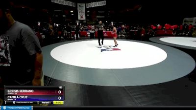 122 lbs Round 2 (12 Team) - Breisis Serrano, SJWA vs Camila Cruz, BAWA