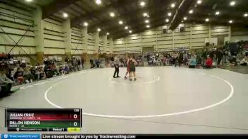 135 lbs Quarters & Wb (16 Team) - Julian Cruz, Warriors Of Christ vs Dillon Henson, Idaho 1