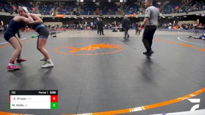 135 lbs Cons. Round 3 - Ewa Krupa, Conant vs Maddie Wells, St. Joseph Ogden