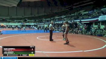 106 lbs 1st Place Match (16 Team) - Levi Roach, Staunton River vs Kam Harrell, Poquoson