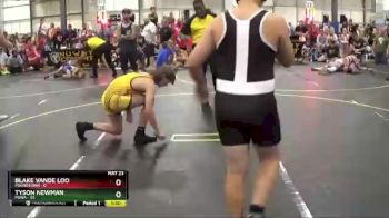 125 lbs Round 4 (6 Team) - Tyson Newman, POWA vs BLAKE VANDE LOO, Poundtown