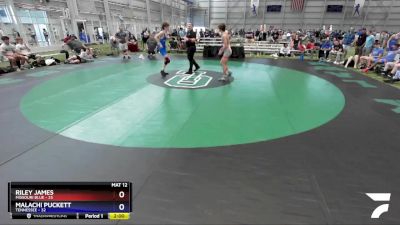 145 lbs 4th Wrestleback (16 Team) - Riley James, Missouri Blue vs Malachi Puckett, Tennessee