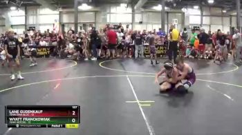 107 lbs Round 4 (6 Team) - Wyatt Franckowiak, Team Gotcha vs Lane Gudenkauf, Team Iowa Blue
