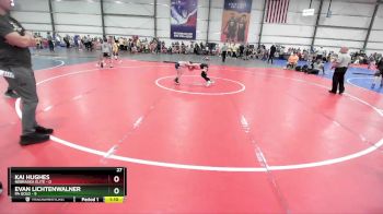 56 lbs Rd# 3 12:00pm Friday - Evan Lichtenwalner, PA Gold vs Kai Hughes, Nebraska Elite