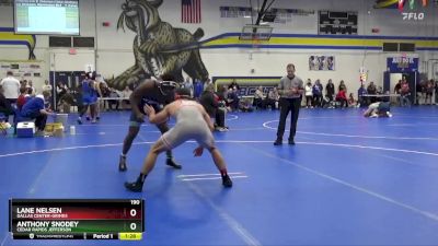 190 lbs Cons. Round 2 - Anthony Snodey, Cedar Rapids Jefferson vs Lane Nelsen, Dallas Center-Grimes