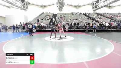 174-A lbs Semifinal - Chad Walsh, Cherry Hill vs Josef Johnson, Soul Wrestling Club