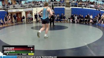 102 lbs Round 2 (4 Team) - Jensen Boyd, Delta vs Gavyn Kemp, Perry Meridian