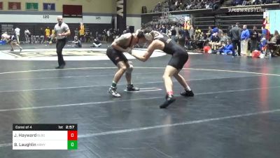 174 lbs Consolation - Justin Hayward, Bloomsburg vs Brad Laughlin, Army