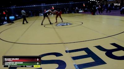 165 lbs Cons. Round 2 - Cameron Graham, Nebraska-Kearney vs Elijah Valdez, CSU-Pueblo